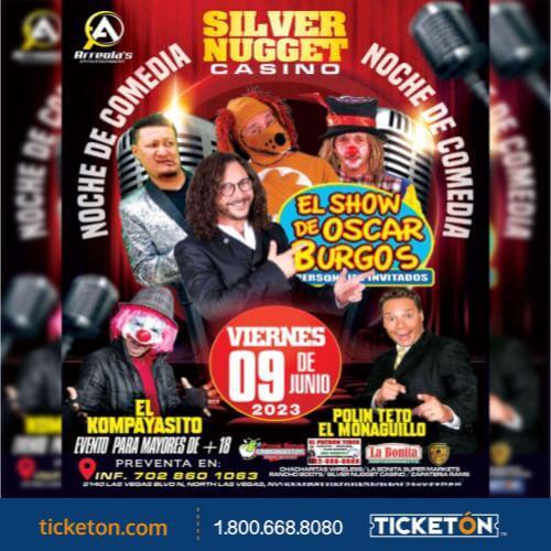Latin events in Las Vegas - The Oscar Burgos Show