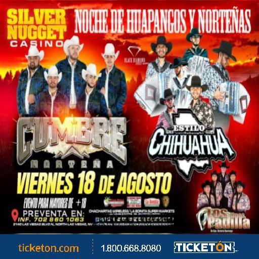 La Noche de Huapangos y Norteñas es sin dudas de los eventos en Las Vegas en agosto más esperados