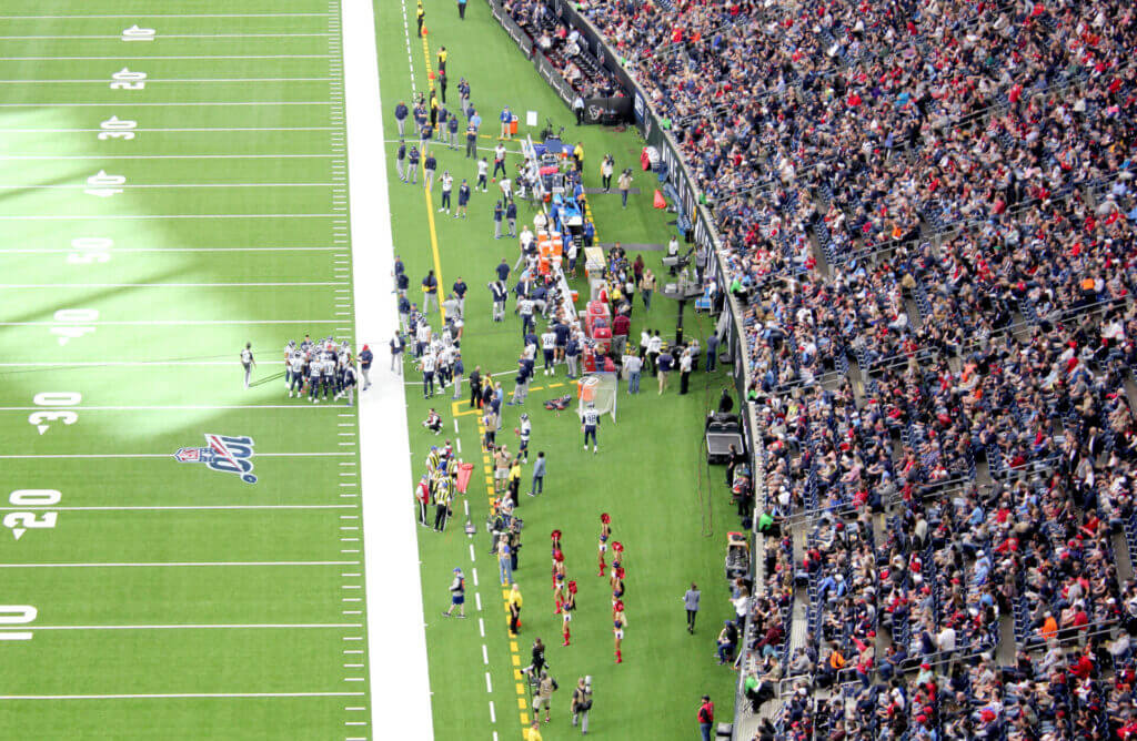 Los equipos de la NFL se encuentran ubicados en distintas ciudades, despertando una gran rivalidad entre sus seguidores.