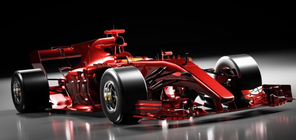 Hotel Jefe in Las Vegas fast red f1 car formula one racing sportscar 2022 12 16 11 09 30 utc 1